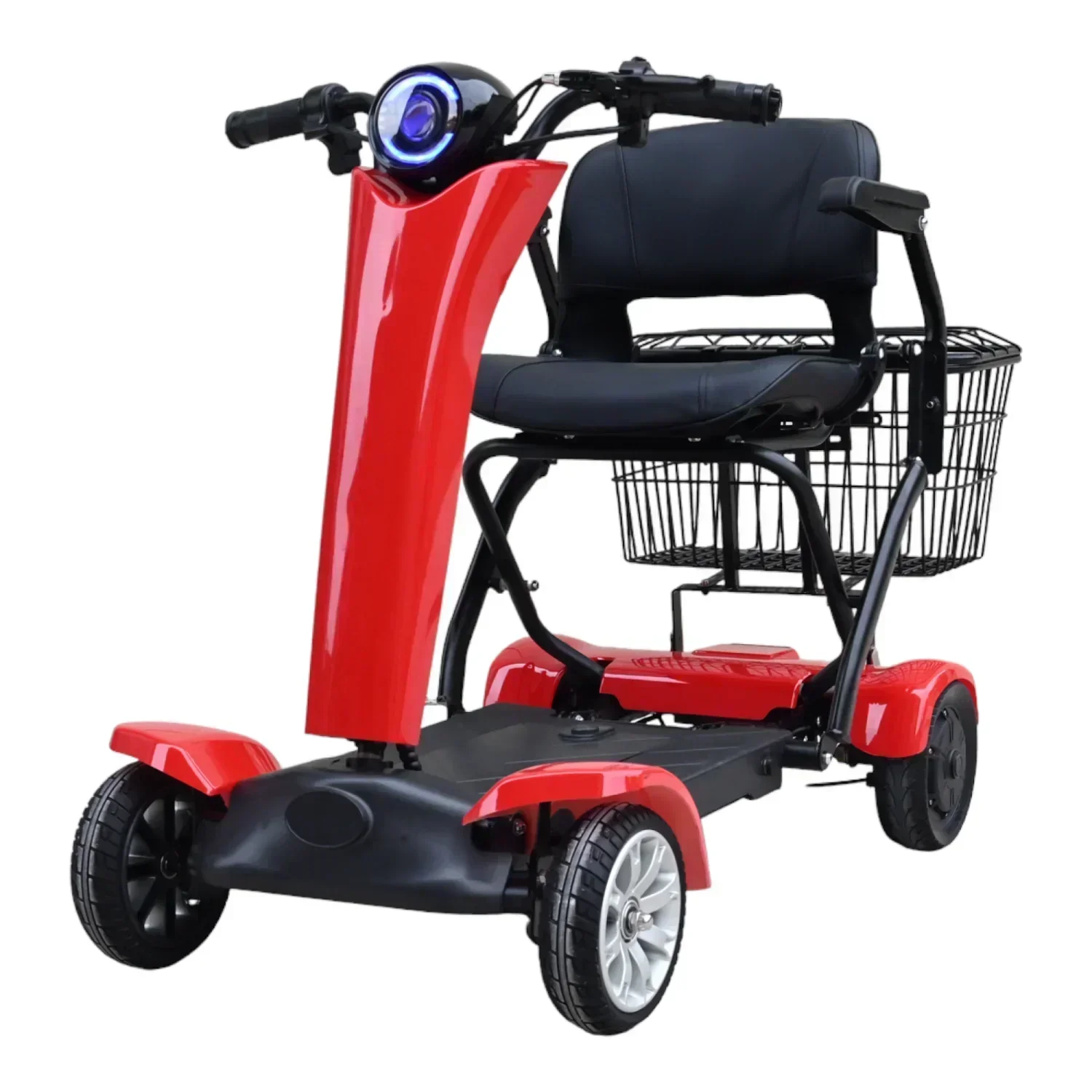 NEW 4-wheel Automatic Folding  - đánh giá và giá Folding Electric Scooter