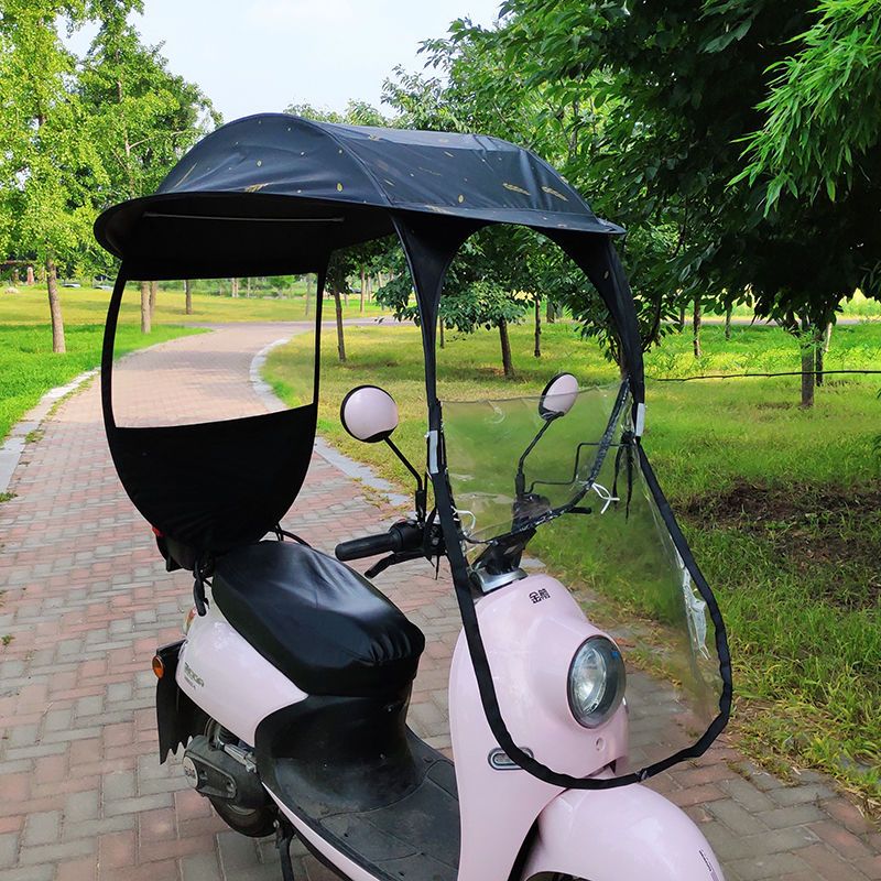 Electric Scooter Rain Sun Cano - đánh giá và giá Electric Scooter Rain Cover